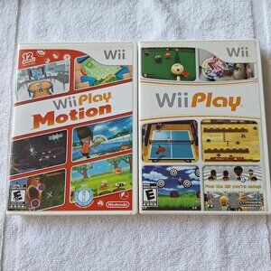 Wii Play & Wii Play Motion Nintendo Lot